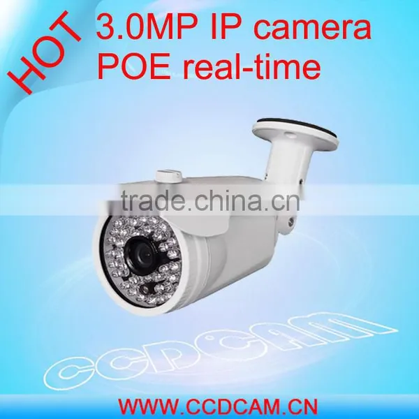 Factory Price WDR Waterproof IR Real Time 3MP Onvif Cctv POE IP Camera for Security System