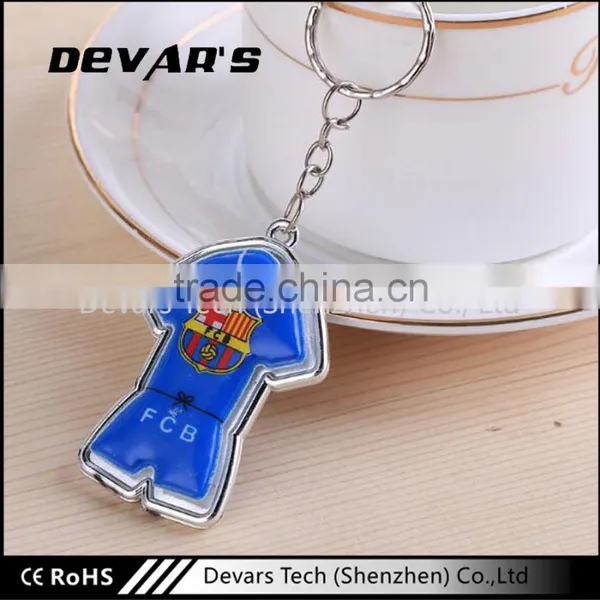 Top Level Specification Plastic Cute T-shirt Shaped Keychain photo-5
