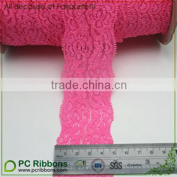 MOQ 100 Yards 2" Lace Elastic photo-3