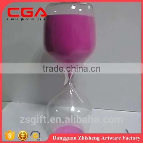 Chinese Factory Faddish Wholesale Glass Sand Timer for Home Decoration photo-3