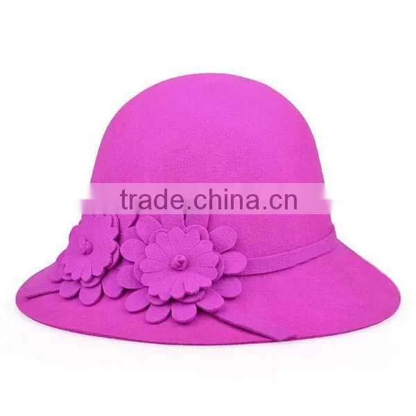 European Style Wool Felt Sauna Hat For Ladies photo-6