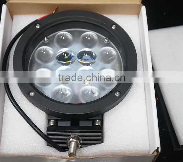 2015 Hot Sale 60W Round Led Work Light 4x4 off Road Led Led Work Light Bar for 4x4 Offroad photo-5