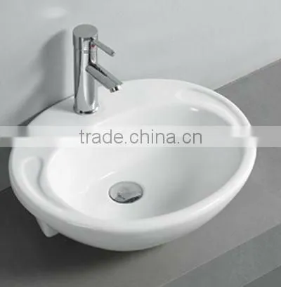 HM-H-12 Bathroom Ceramic Wall Hung Basin