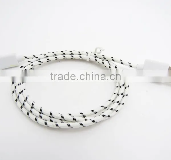 Braided Cable Fabric Cable Braided for Braided Iphone 6 Cable photo-2