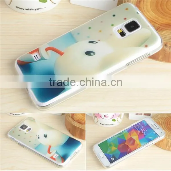 Soft Tpu Cute Smart Cover Case for Samsung Galaxy s5 photo-4