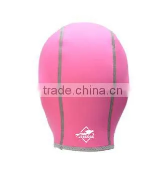 Neoprene Swimming Caps, UV Protection Lycra Caps photo-4