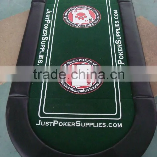 Casino Oval Three-foldable Poker Table Top