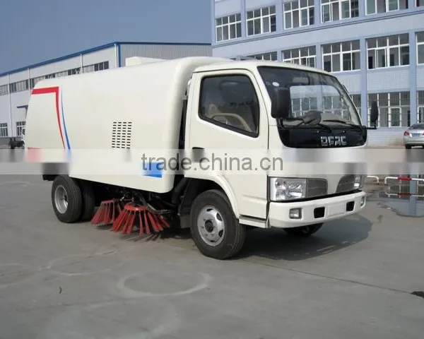 Good Quality Dongfeng 4m3 Pavement Sweeper photo-4