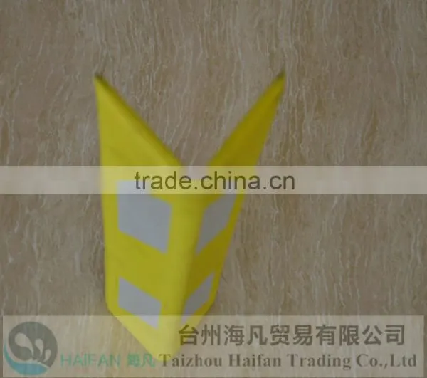 EVA Yellow Corner Guard Reflective for Parking Lot Safety/600mm EVA Drywall Corner Guard/high Visibility Plastic Corner Guard photo-3