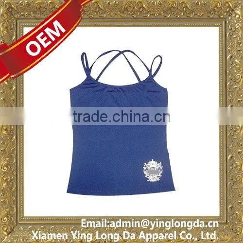 High Quality New Products Spaghetti Strap Girl Vest photo-2