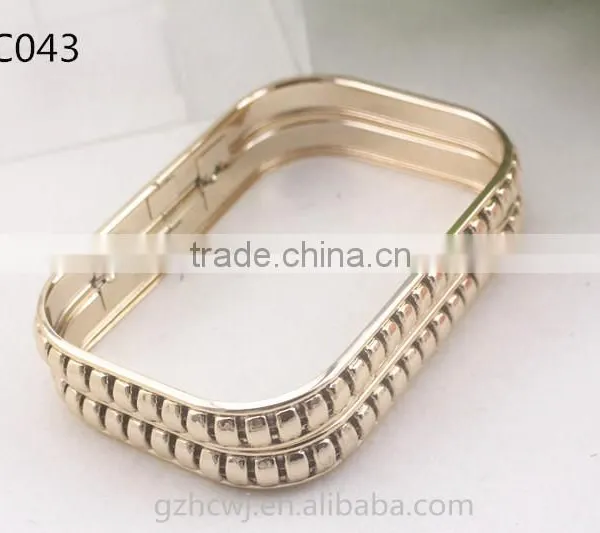 Guangzhou Fashion Metal Frame for Lady Purse,hot Sale Metal Purse Frame, Metal Purse Frame photo-3