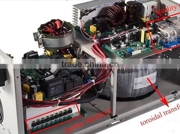 Single Phase Pure Sine Wave Solar Inverter 4000VA 3200W dc 24V ac 220V photo-5