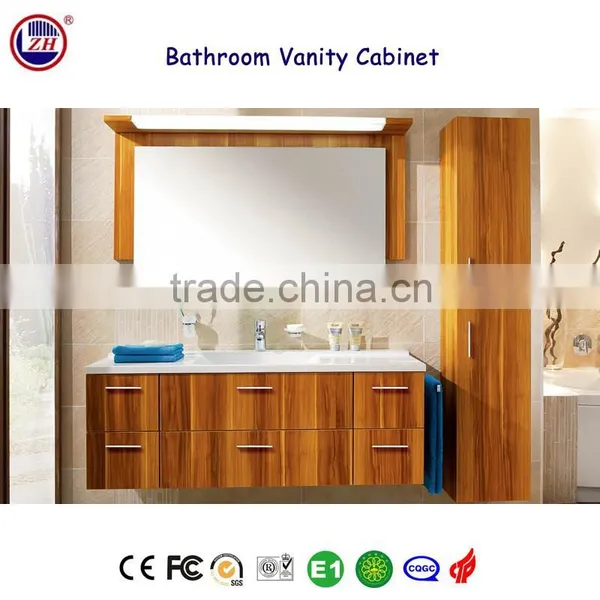 Guangzhou factory wholesale particle board modern bathroom furniture