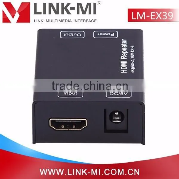 LINK-MI LM-EX39 Wholesale Price HDMI Video Signal Amplifier Transmit up to 25m Under 4Kx2K@60Hz, YUV 4:4:4 photo-3