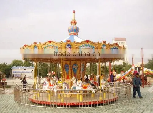 Carnival Amusement Equipment Merry go Round Family Rides Carousel for Sale photo-2