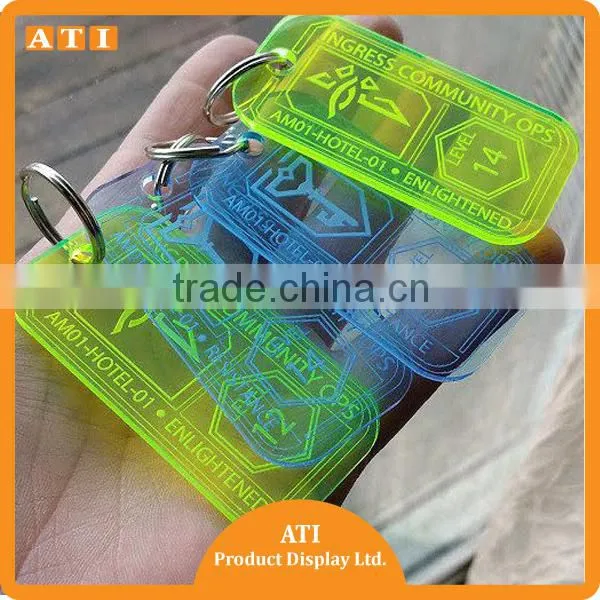 ATI OEM Qrade Promotion Gift Custom Crystal Acrylic Keychain photo-4