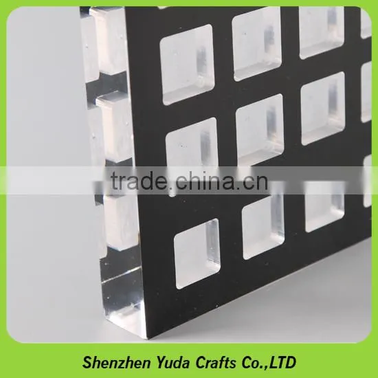 Precision Routing Acrylic Accessories Laser Cutting CNC Machining Acrylic Milled Clips photo-3