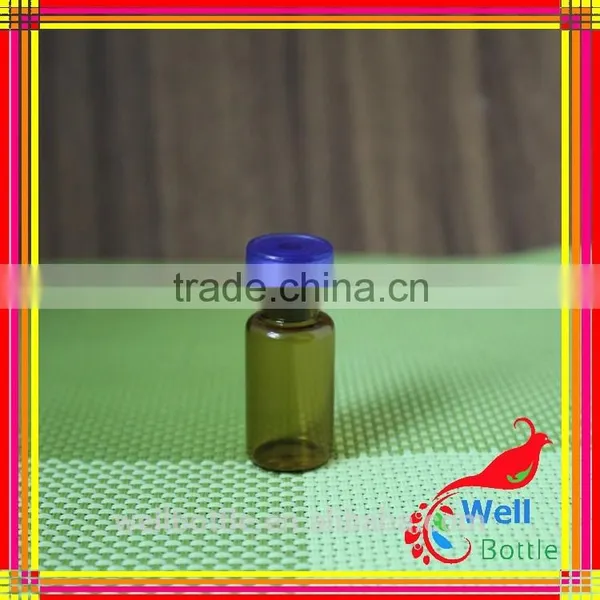 Pharmaceutical Amber Glass Bottle for Penicillin Bottle With Aluminum Cap for Pill Bottle With Flip Top Cap photo-5