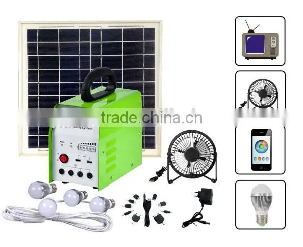 18V 10W 12AH Portable Solar Power System