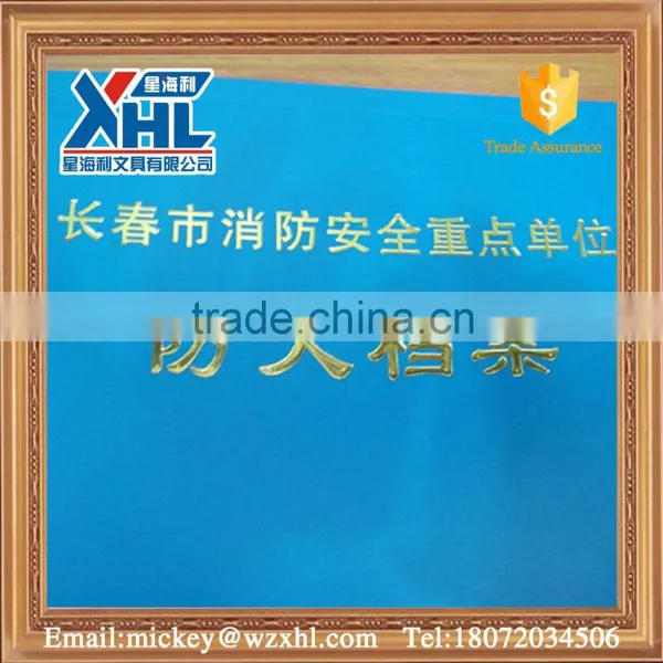 Custom Gift A4 A5 Conference Document Leather Presentation File Folde photo-2