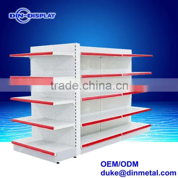 OEM/ODM Custom Wall Unit Shelving Gondola Shelving Retail Shelving photo-3
