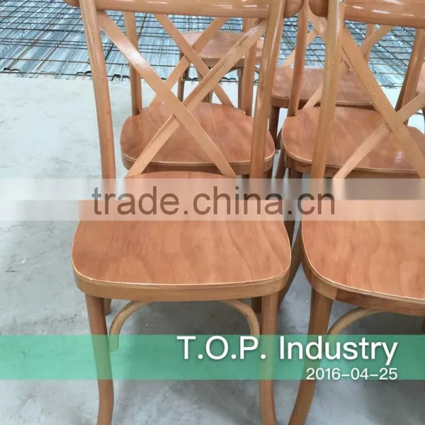 Beech Natural Crossback Chairs photo-5