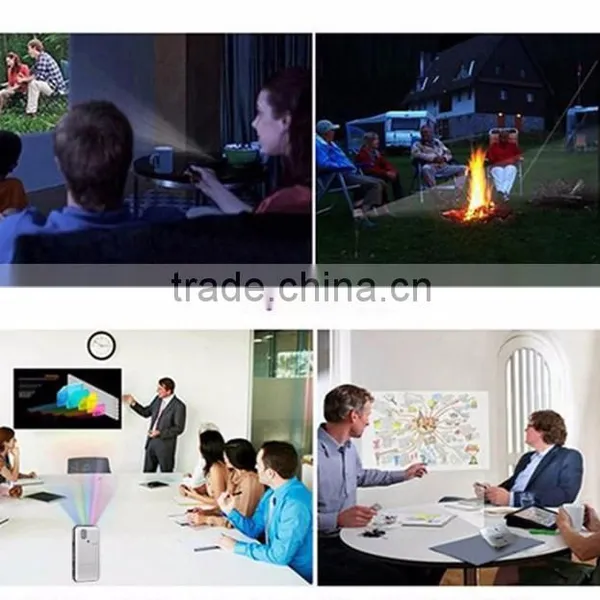 M6 Projector Cheapest Polarizer Android 4.4 OS With Buletooth Smart Portable Micro Projector photo-6