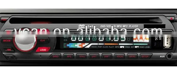 VCAN0740 DVD DVCD CD MP3 MP4 USB compatible player Car radio