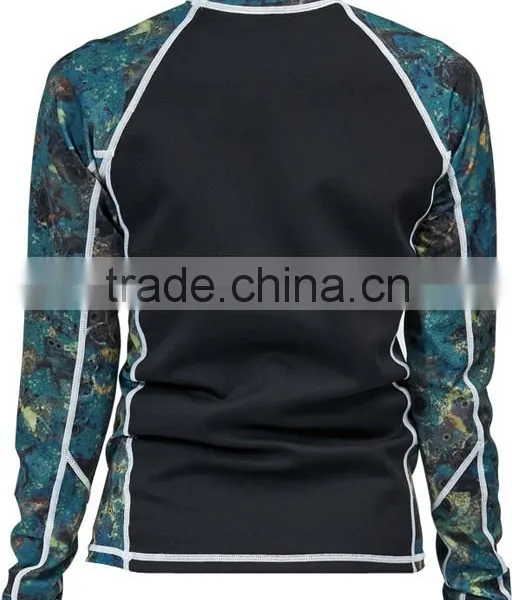 Polyester Lycra Rash Guard for Women L-01 photo-3