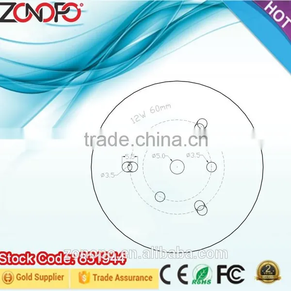12w Economy Led Pcb 2835 Long Life Bulb Down Light High Voltage ac Light photo-2
