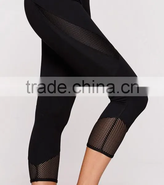 Kiteng High Performance Mesh Insert Stretch Leggings Office In United States (USA)Small Minimum photo-4