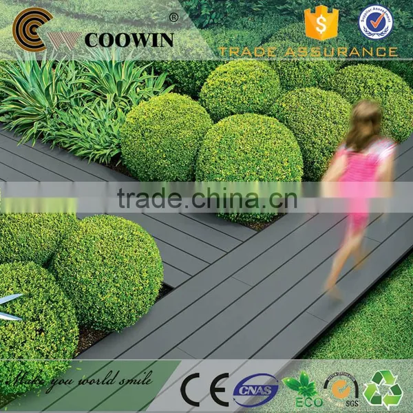 Contains no Toxic Chemicals Green Environment Friendly Solid Wpc Exterior Flooring photo-2