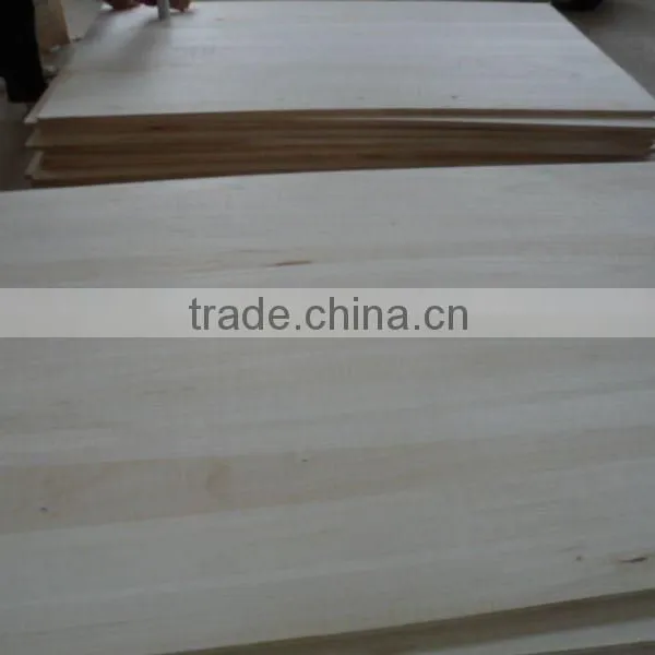 Continuous Lamella of Paulownia Glued Panel
