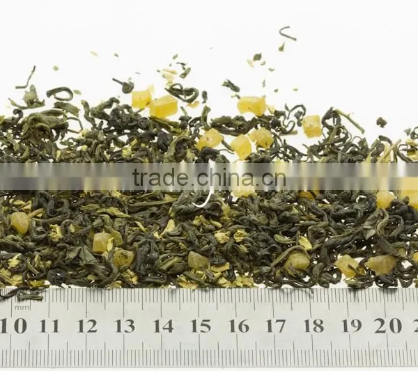 Natural Mango Flavoured Fruit Tea Bag Mix With Green Tea photo-3