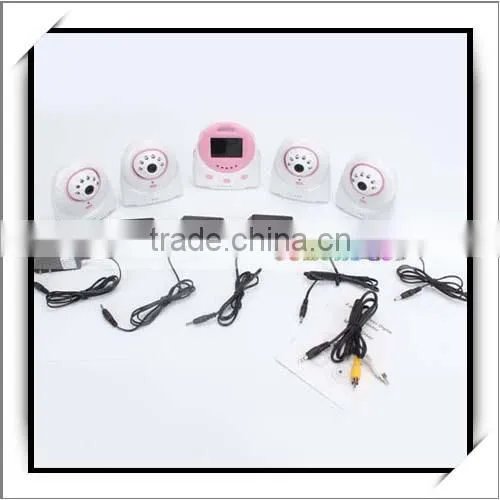 2.4GHz Wireless Two-way Speaker Digital Baby Monitor With 1 Monitor And 4 Camera photo-4