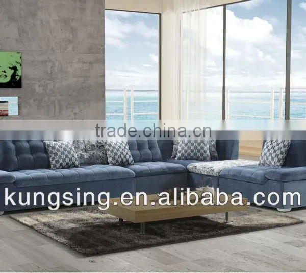 Modern Fabric Corner Sofa