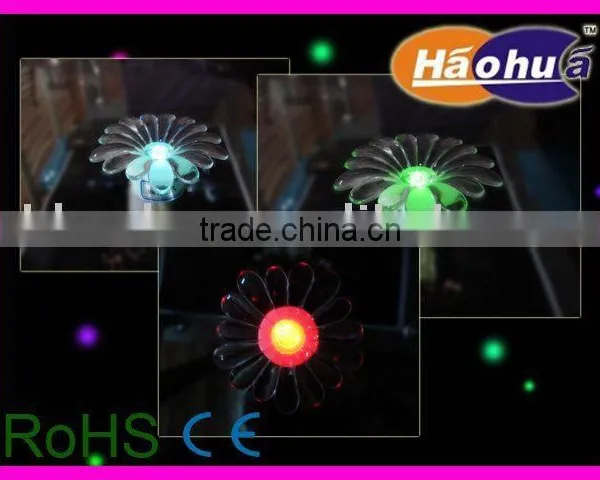 LED Plastic Flower Candle Light