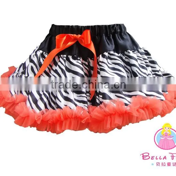 Baby Girls Chiffon Fluffy Pettiskirts Tutu for 4th of July New Design Children's Skirt photo-5