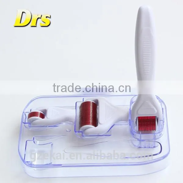 Micro Needle Therapy 4 in 1 Derma Roller DRS Dermaroller Acne Scars Marks Derma Skin Meso Roller photo-2