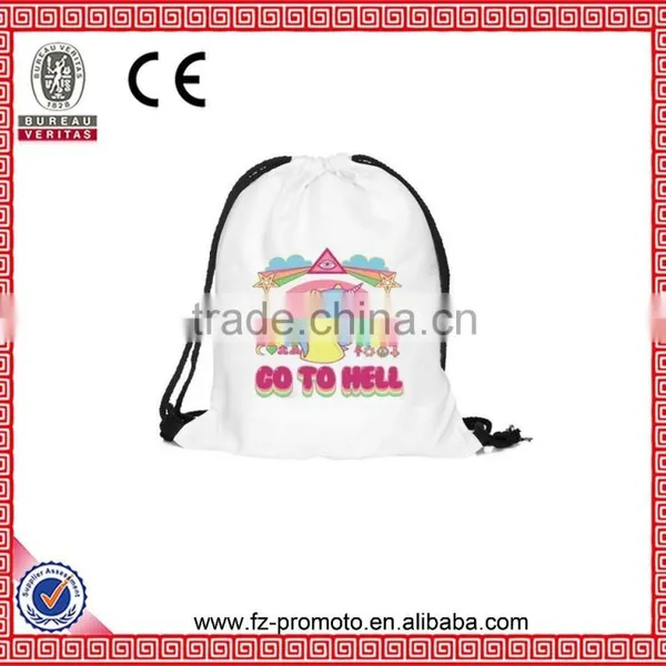 Mix City Galaxy Meow Cat 3d Print Drawstring Bag Backpack Women's Backpacks Mochilas Men's Travel Bag Schoolbag Storage Bags photo-4