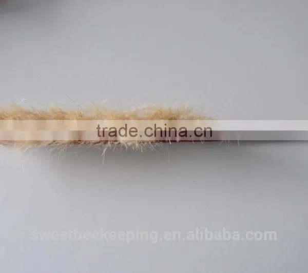 Wooden Handle Horse Hair Honey Bee Brush for Beekeeping photo-3