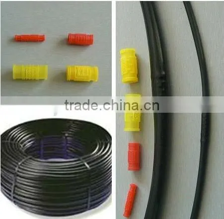 Drip Pipe With Cylinder Drippers