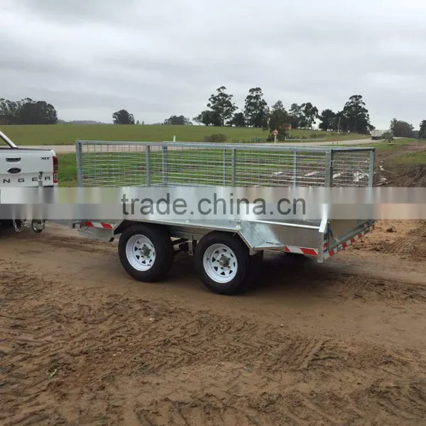 Hot Dip Galvanized Tandem Cage ATV Box Trailer photo-2