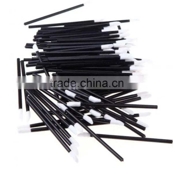 100PCS Disposable MakeUp Lip Brush Lipstick Gloss Wands Applicator Make Up Tool photo-3