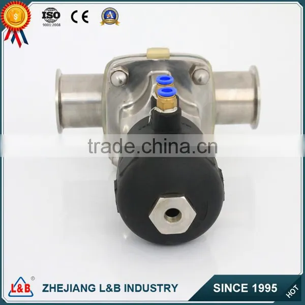 Stainless Steal Pneumatic Diaphragm Valves, Pneumatic Diaphragm Valve/Sanitary Manual Pneumatic Diaphragm Valve photo-3