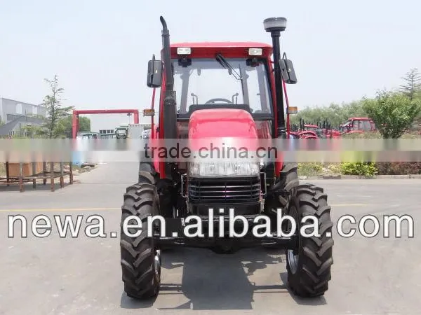 2016 Hot 110hp 4WD NEW1104 With Front End Loader and Backhoe Farm Tractor photo-5