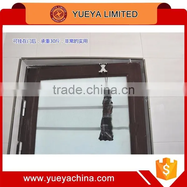 Heavy Duty Stainless Steel Over The Door Hooks Rack Hanger photo-5