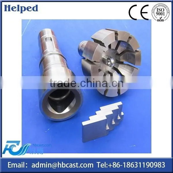 Meat Pump Shaft and Rotor With Vane for Sausage Vacuum Filler photo-2