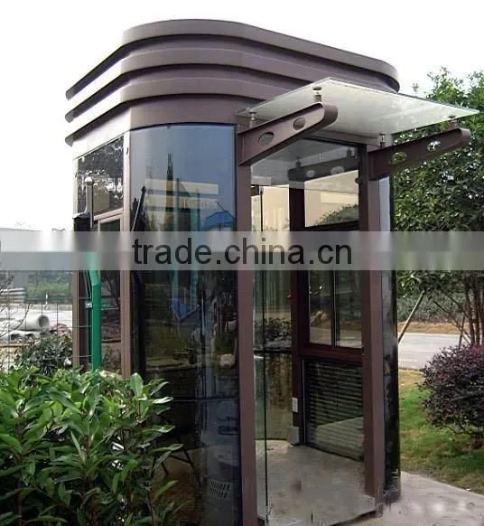 High Quality Security Guard Booth/ Sentry Box/ Shop Kiosk for Sale photo-2