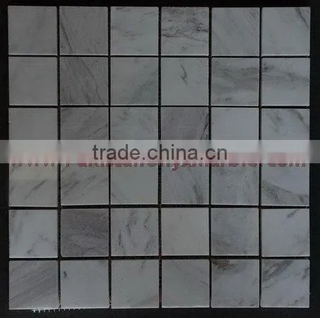 NEW ZIARAT WHITE (CARRARA WHITE) MARBLE MOSAIC TILES photo-3